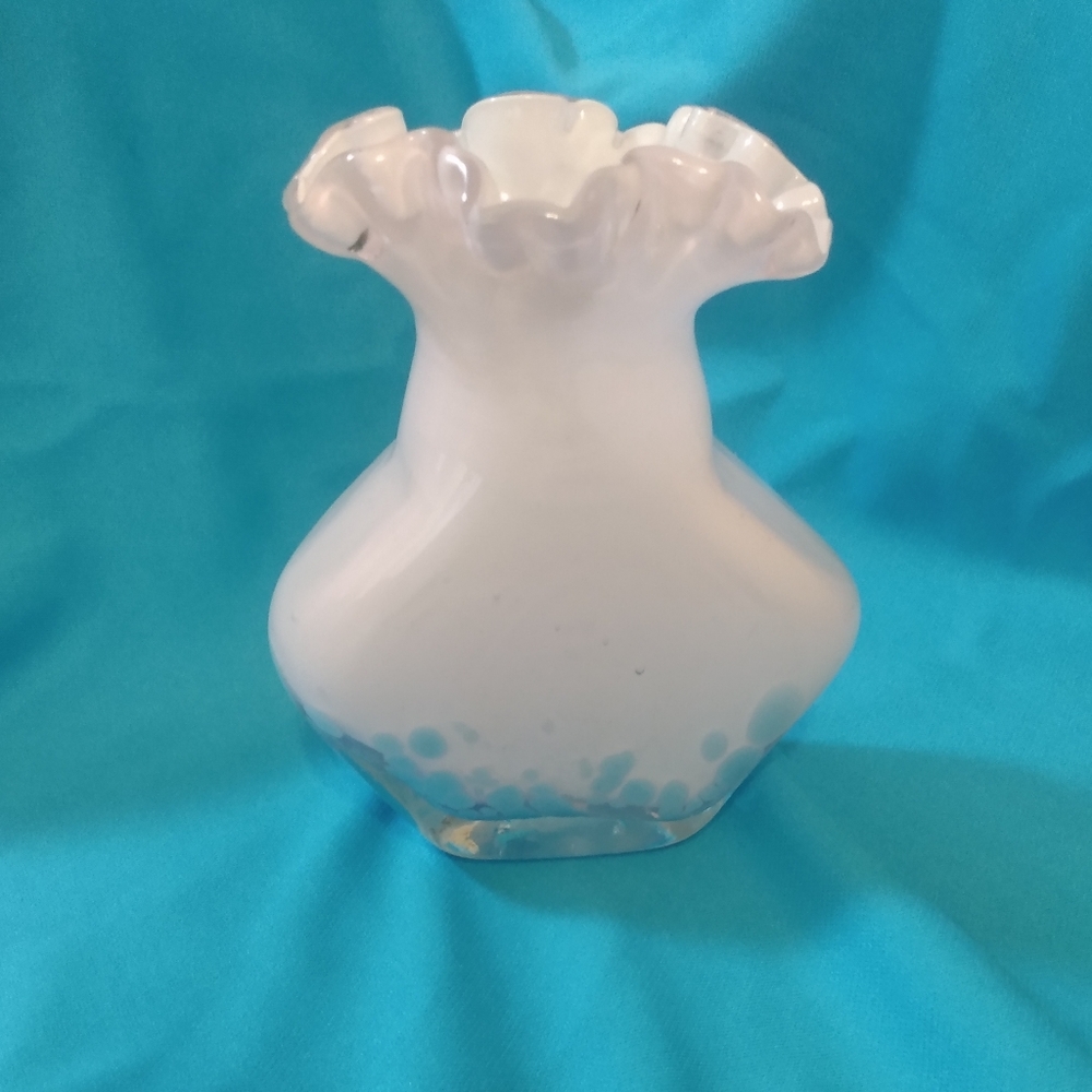 Pink and blue Vase